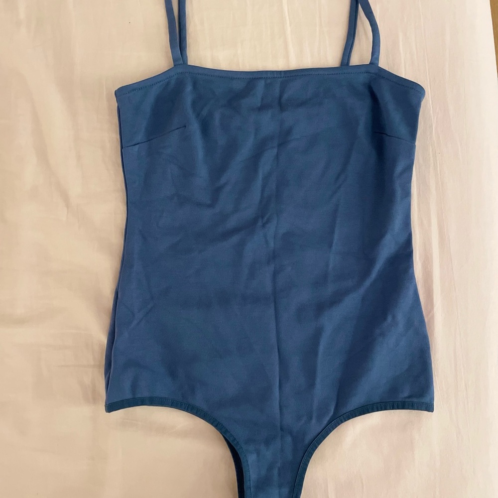 Free People Intimately Blue Bodysuit